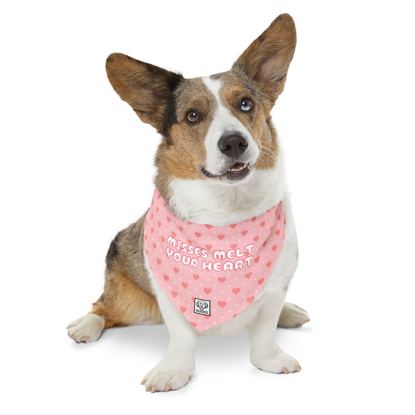Misses Melt Your Heart | Doggy Bandana