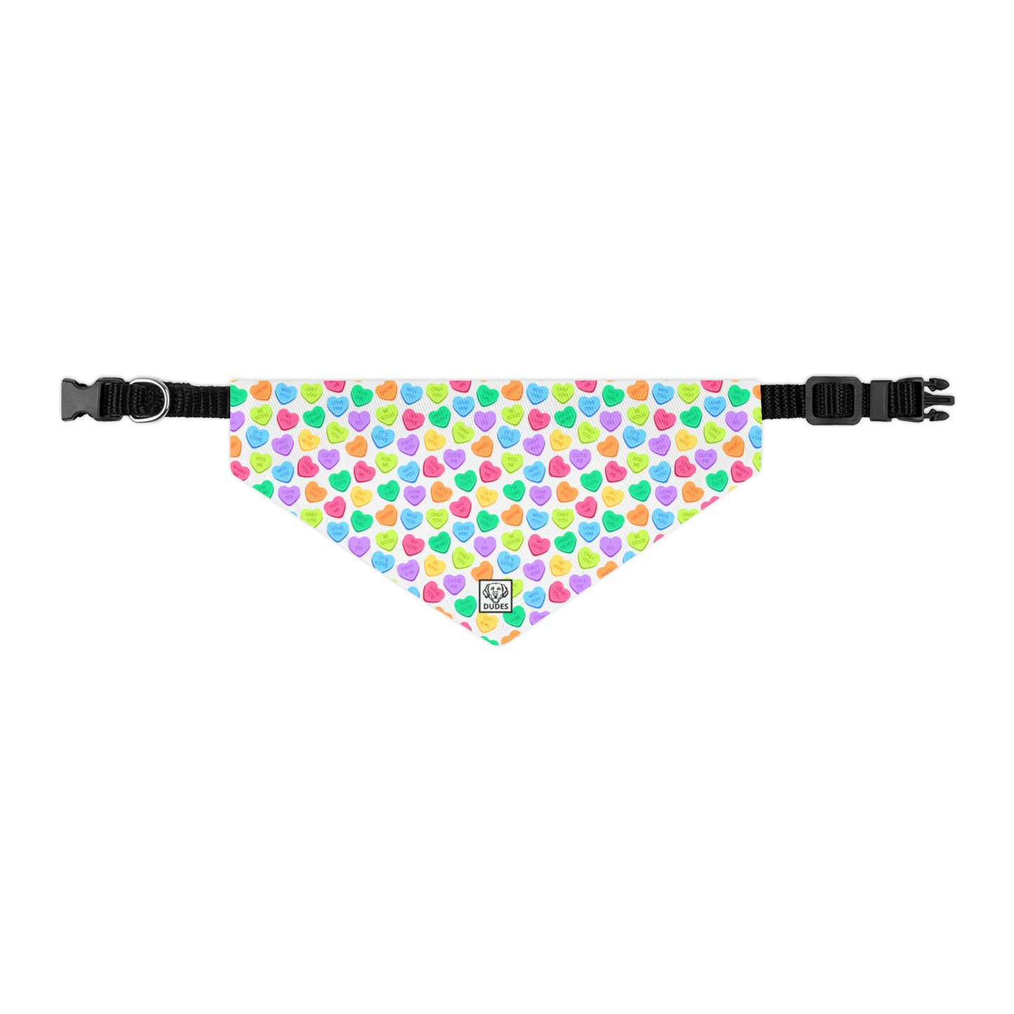 Candy Hearts | Doggy Bandana