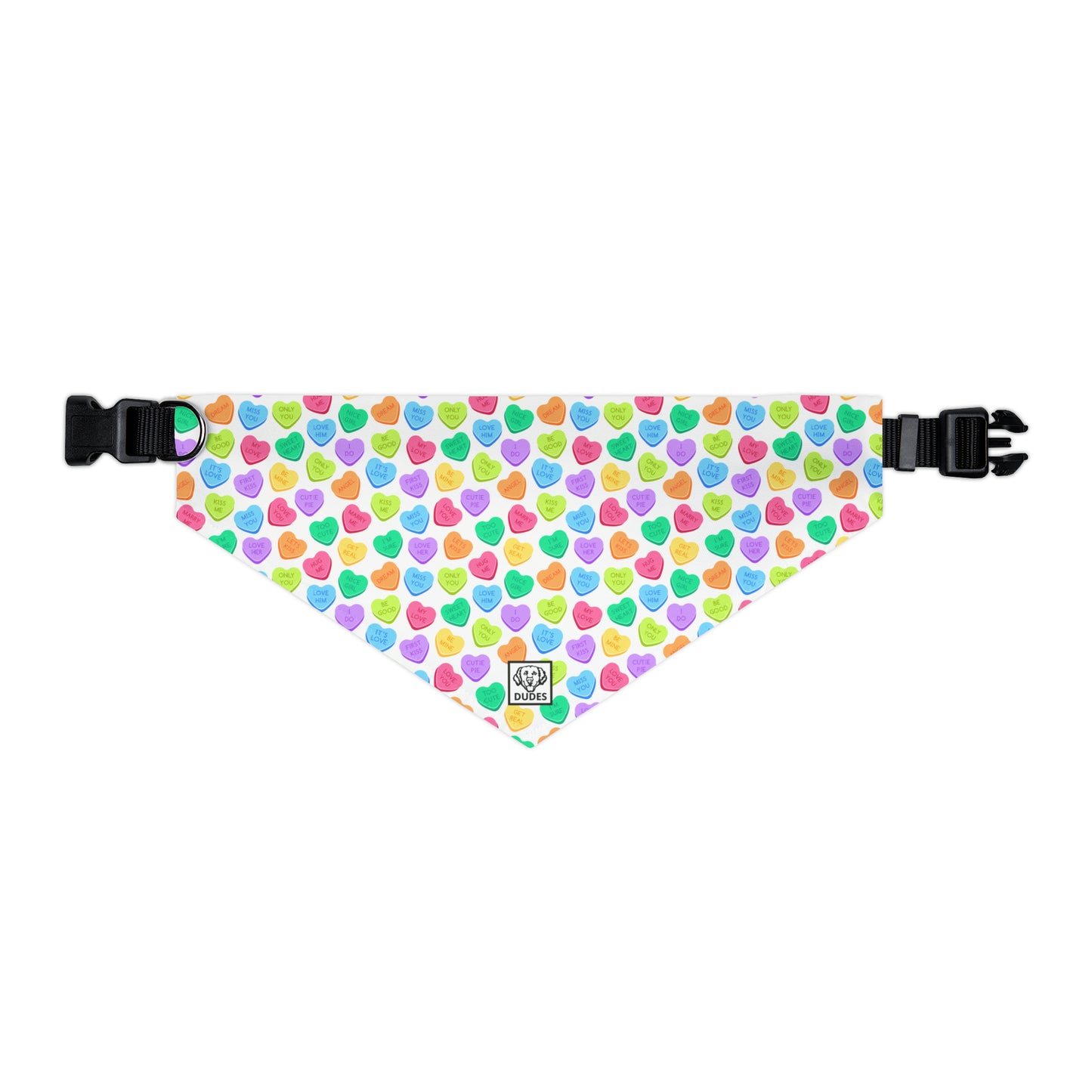 Candy Hearts | Doggy Bandana