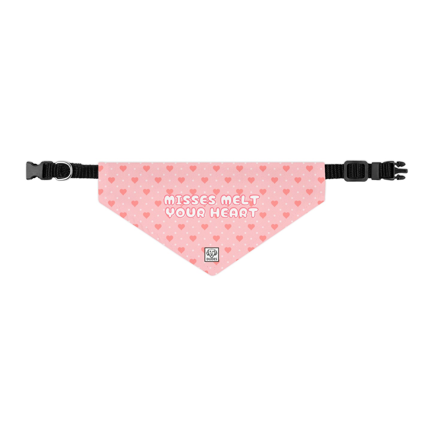 Misses Melt Your Heart | Doggy Bandana