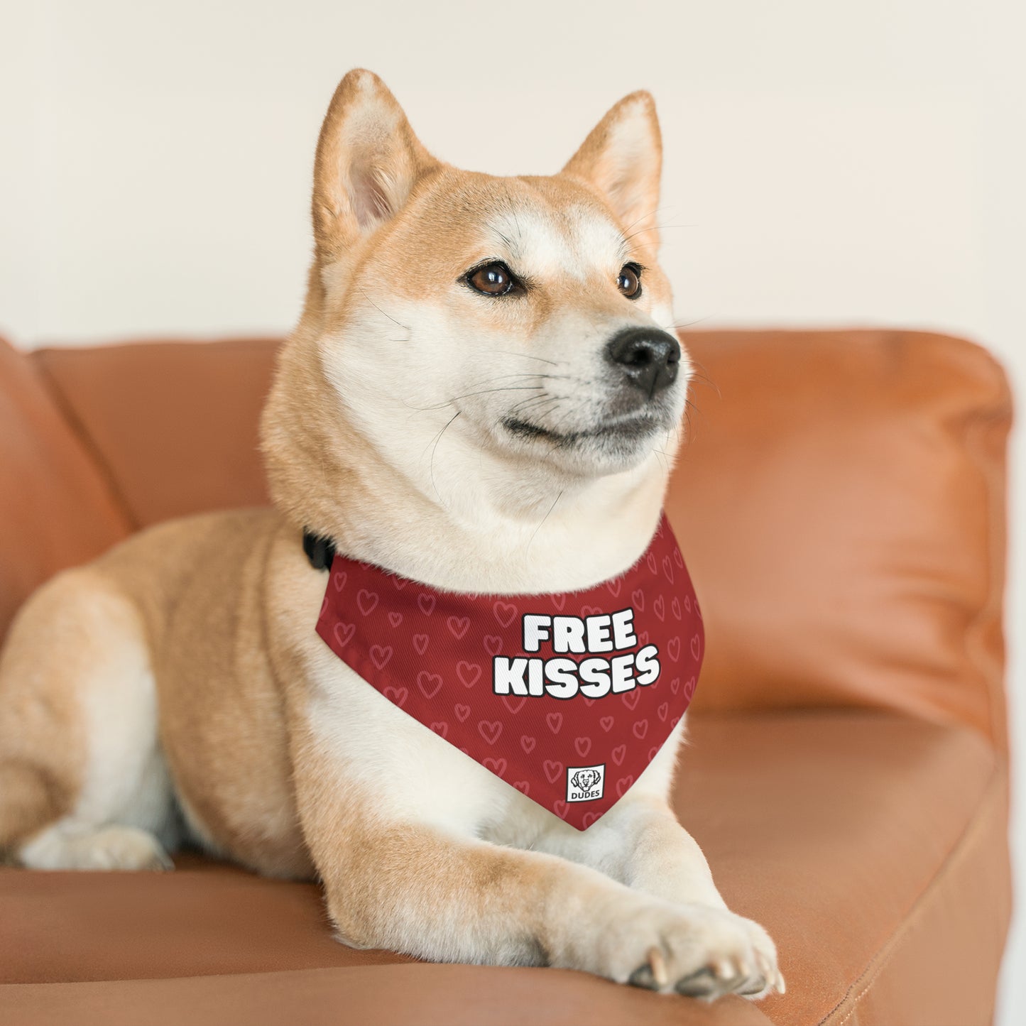 Free Kisses | Doggy Bandana