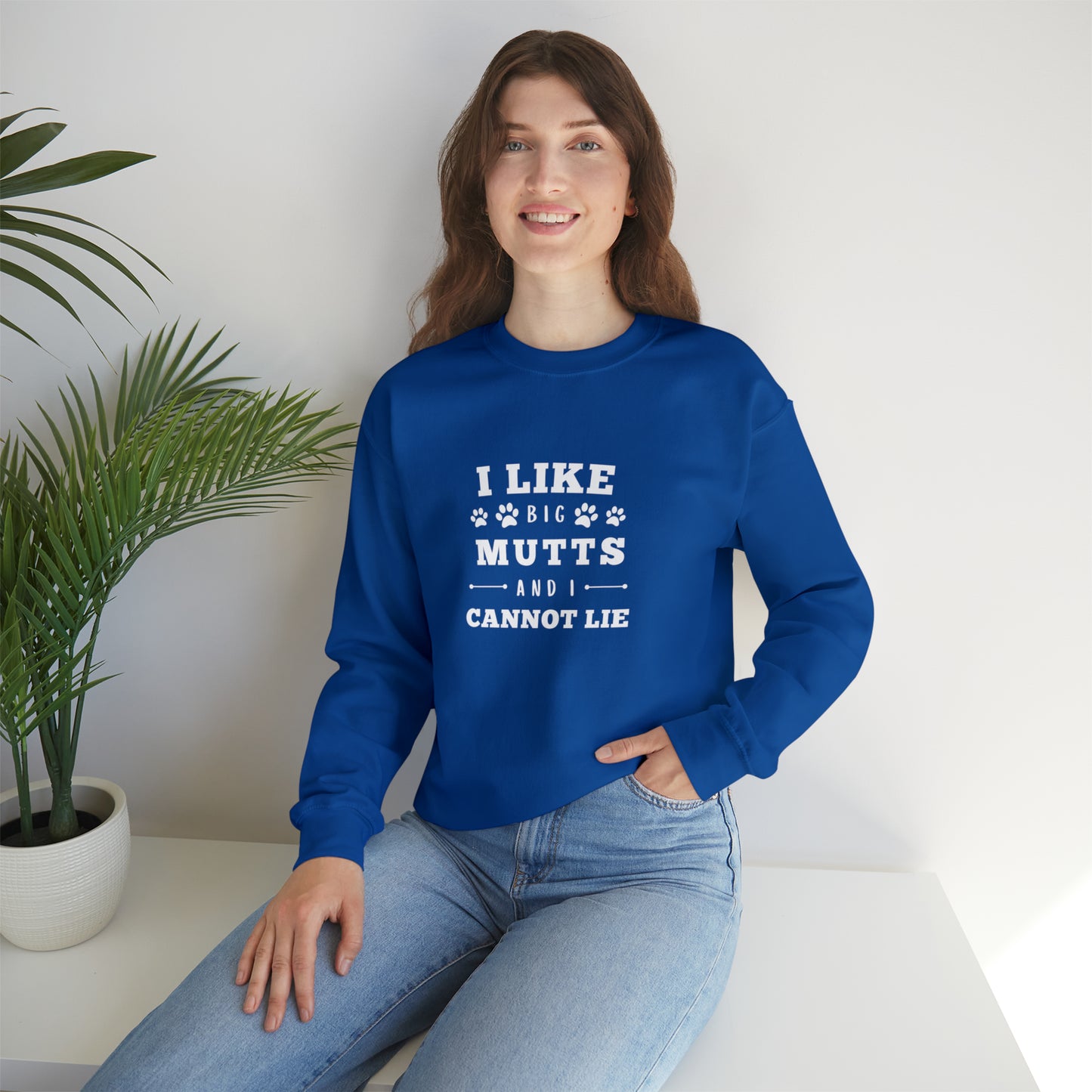 I like Big Mutts | Crewneck Sweatshirt
