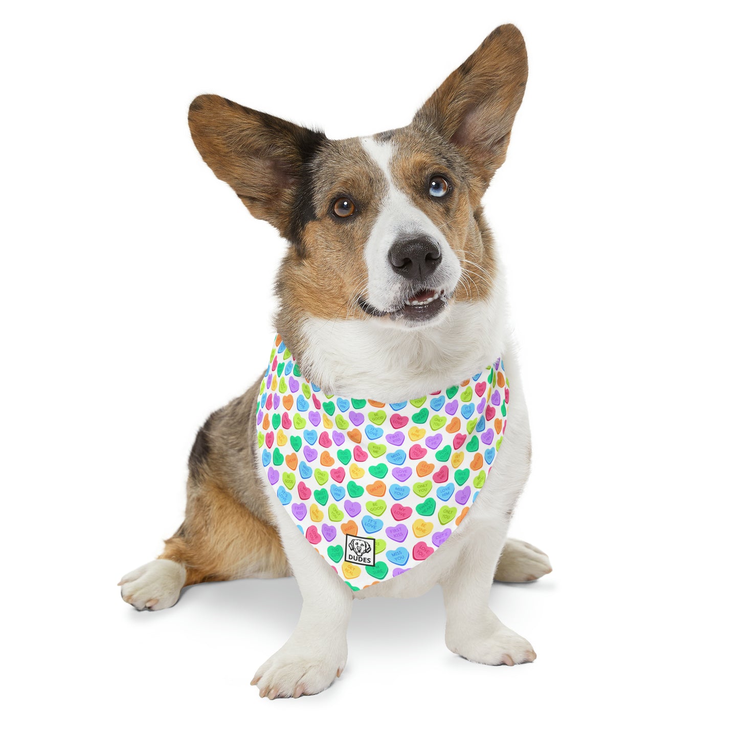 Candy Hearts | Doggy Bandana