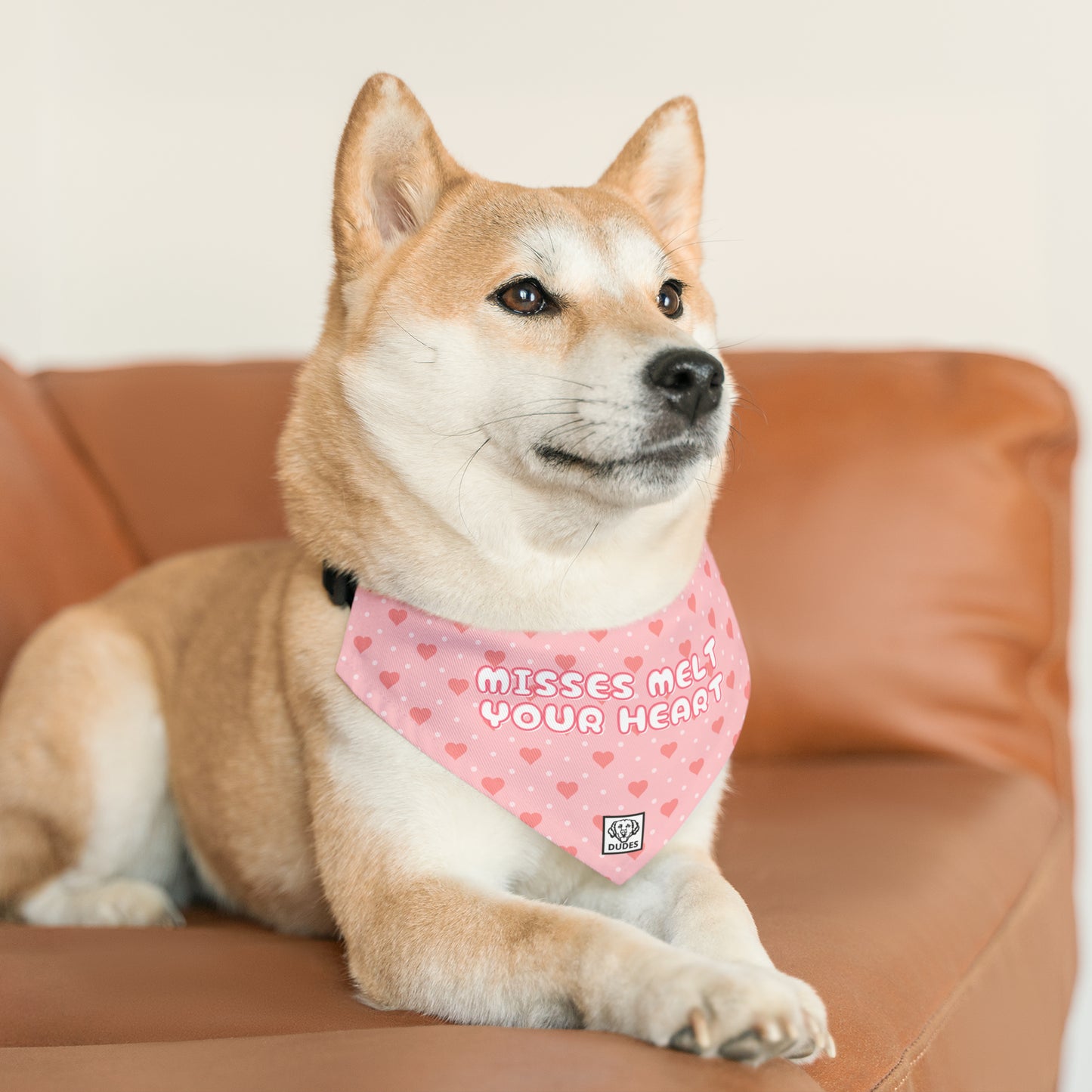 Misses Melt Your Heart | Doggy Bandana