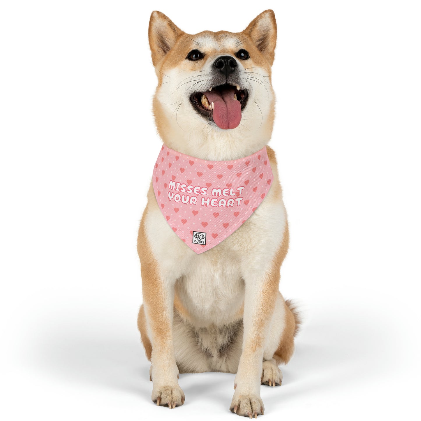Misses Melt Your Heart | Doggy Bandana