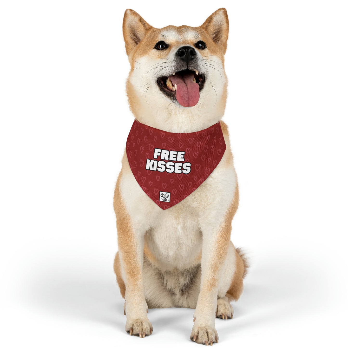 Free Kisses | Doggy Bandana