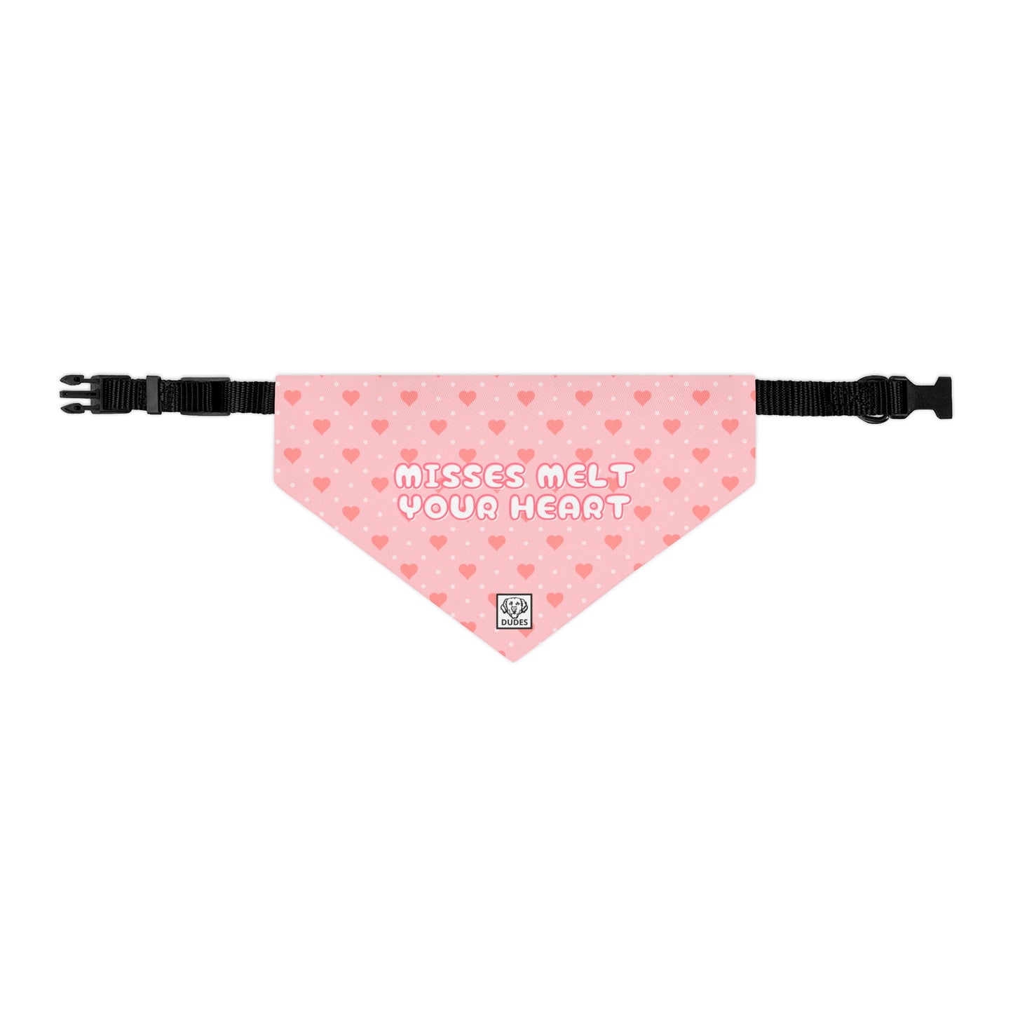 Misses Melt Your Heart | Doggy Bandana