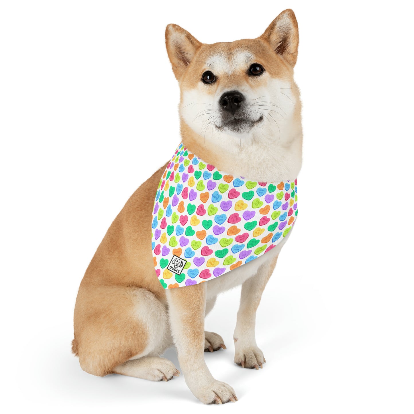 Candy Hearts | Doggy Bandana