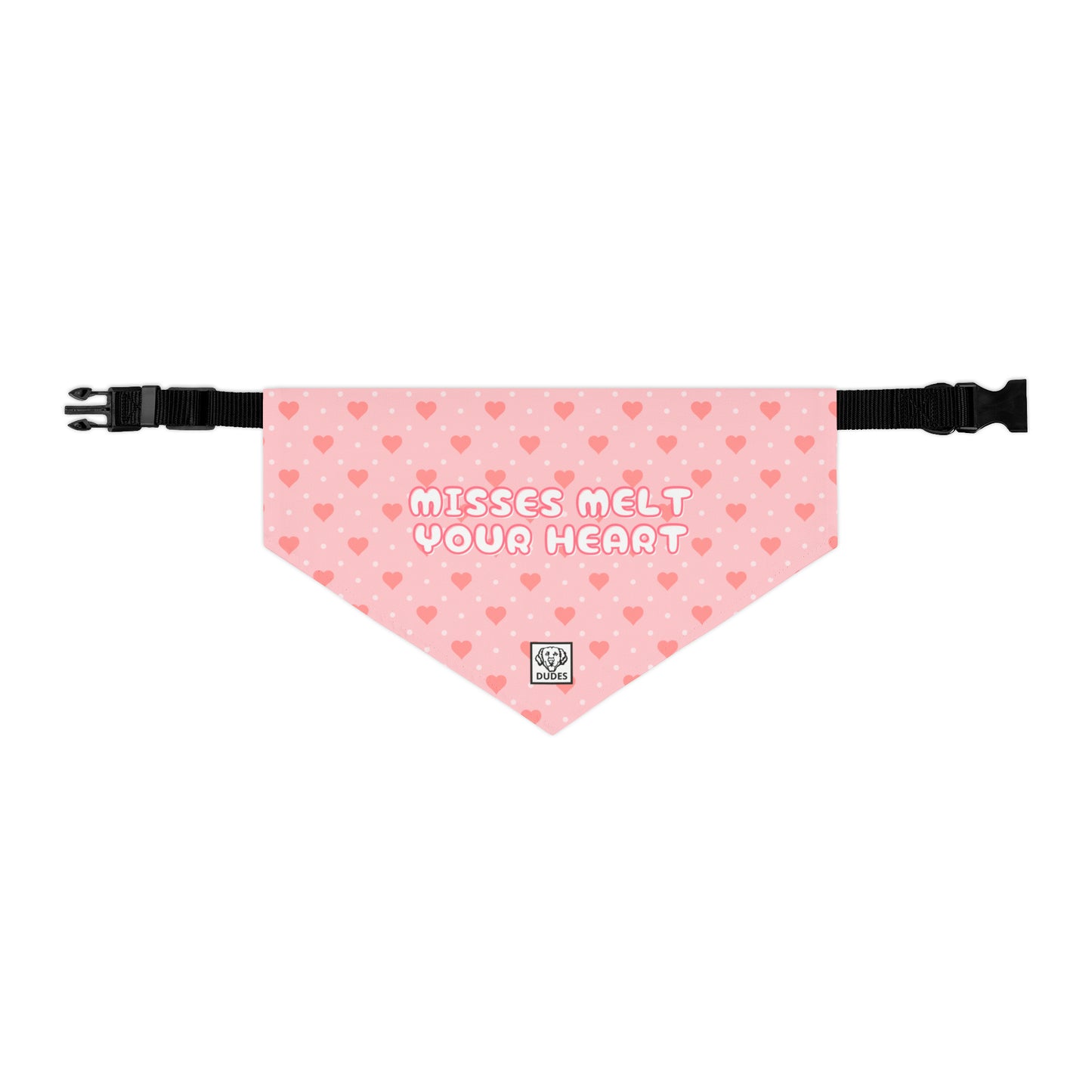 Misses Melt Your Heart | Doggy Bandana