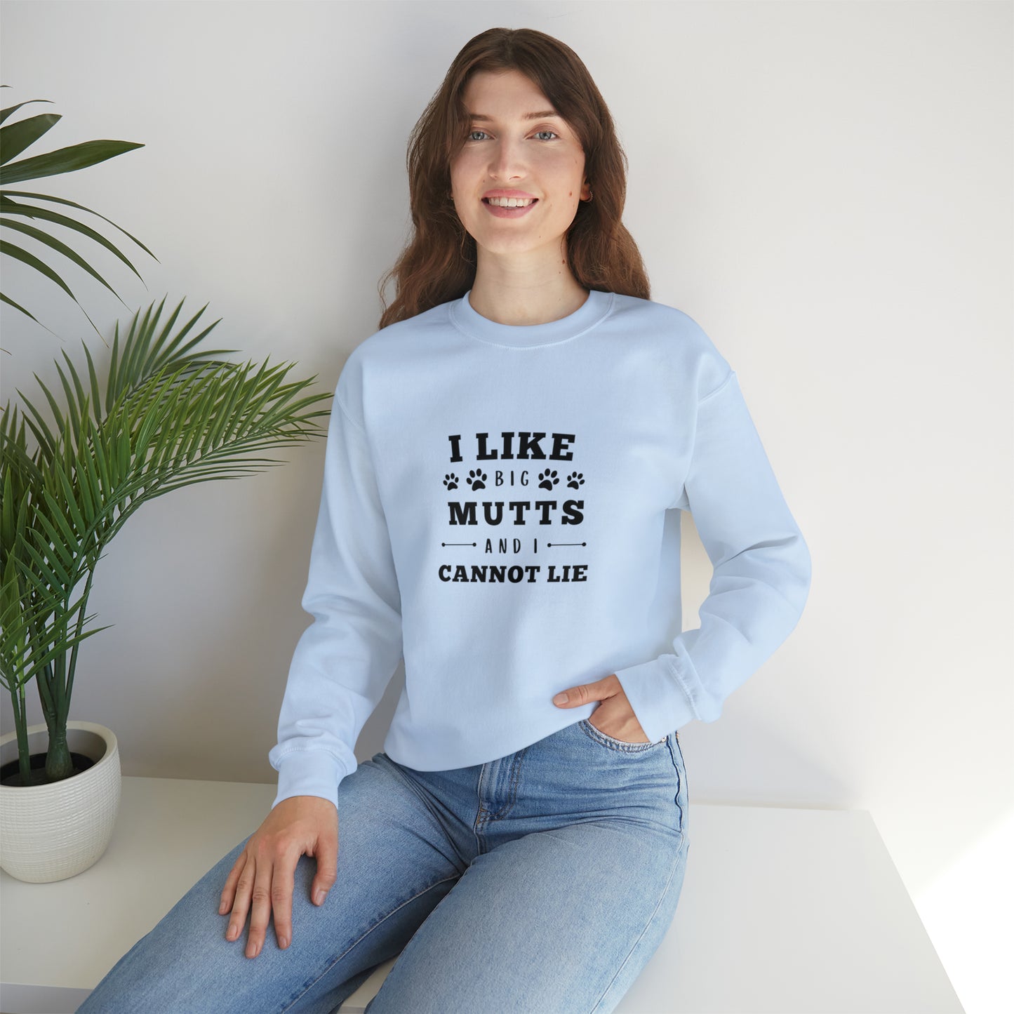 I like Big Mutts | Crewneck Sweatshirt