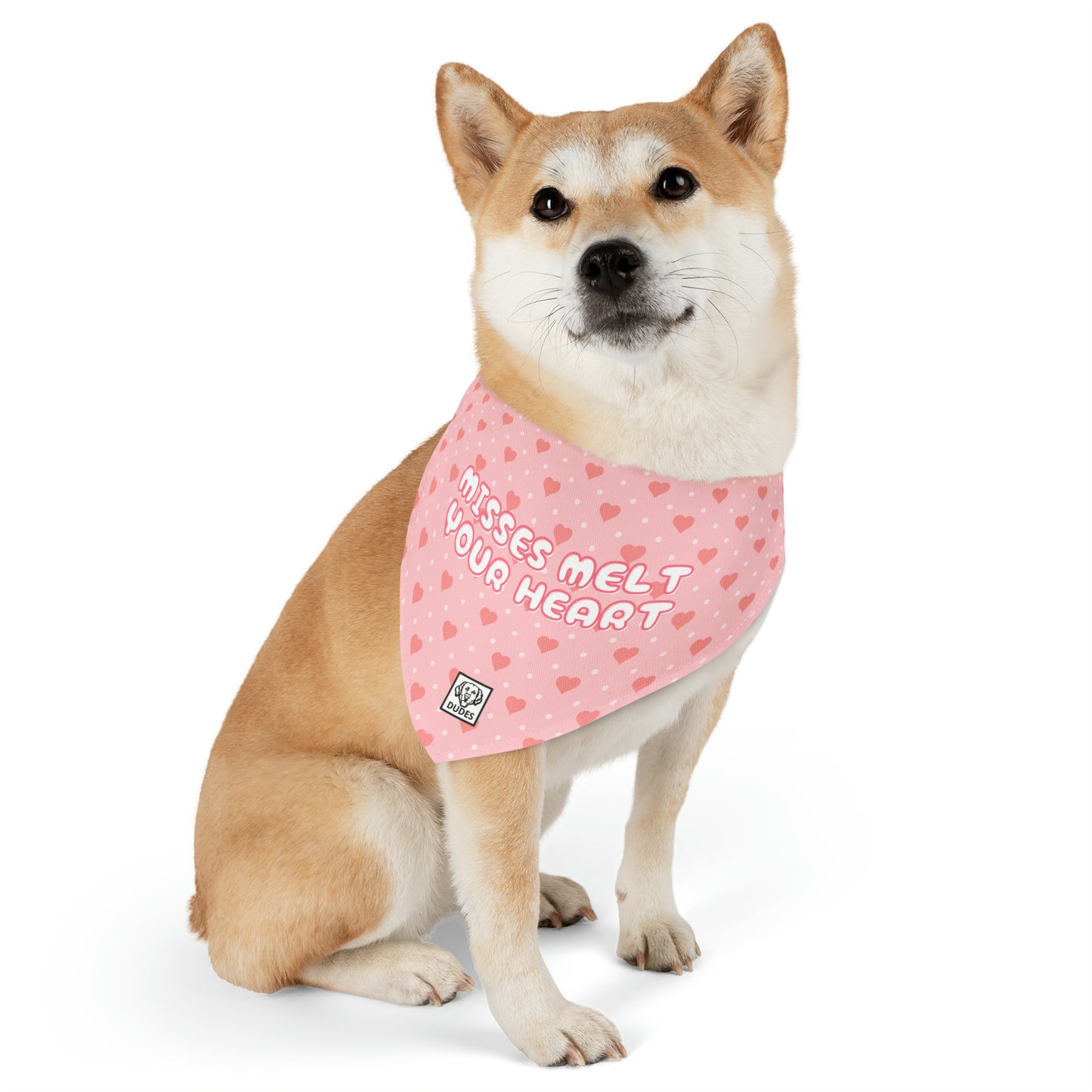 Misses Melt Your Heart | Doggy Bandana