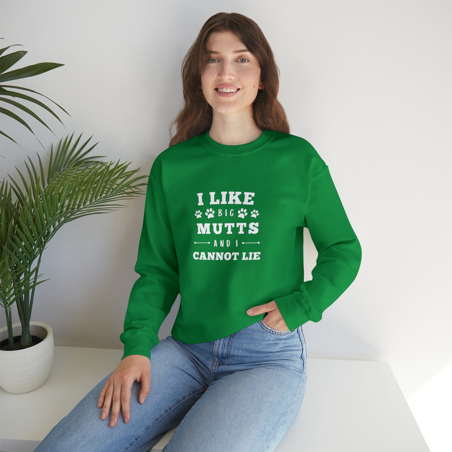 I like Big Mutts | Crewneck Sweatshirt