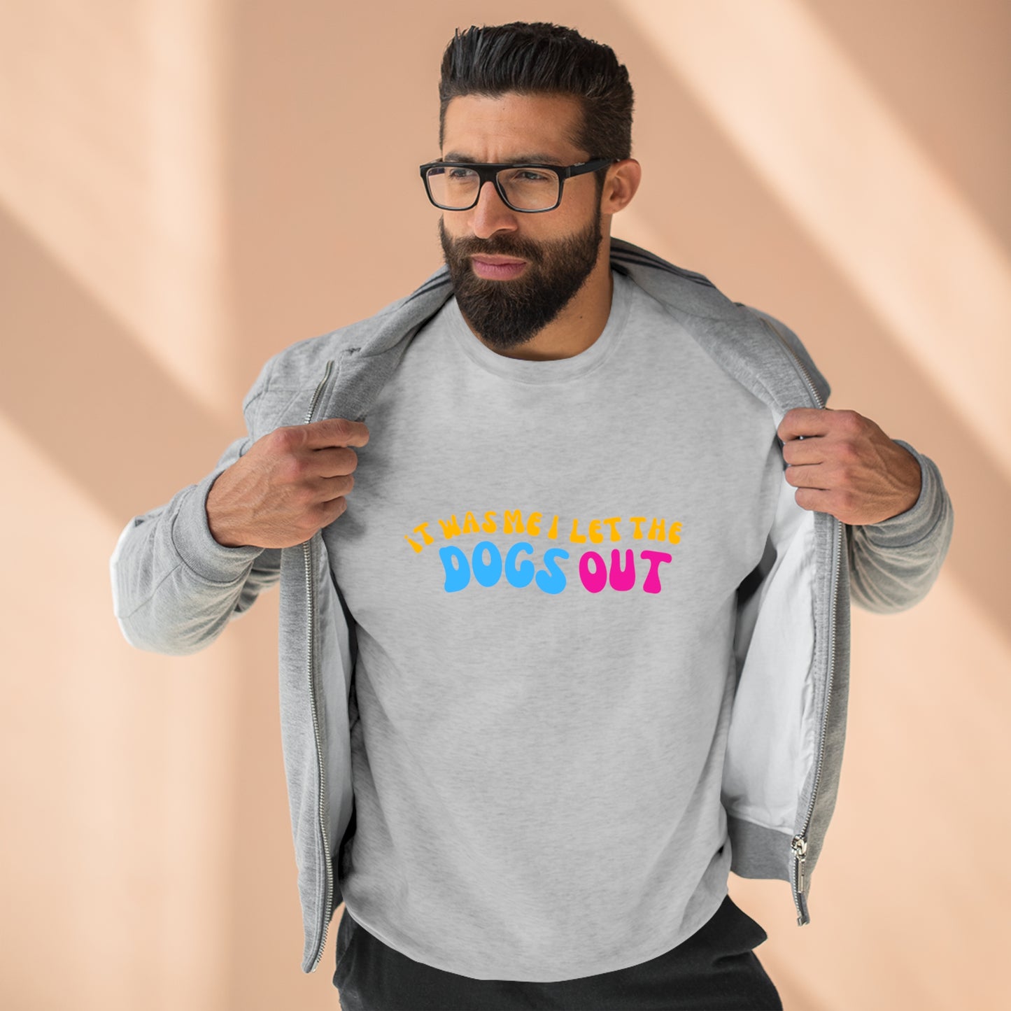I Let the Dogs Out | Crewneck Sweatshirt