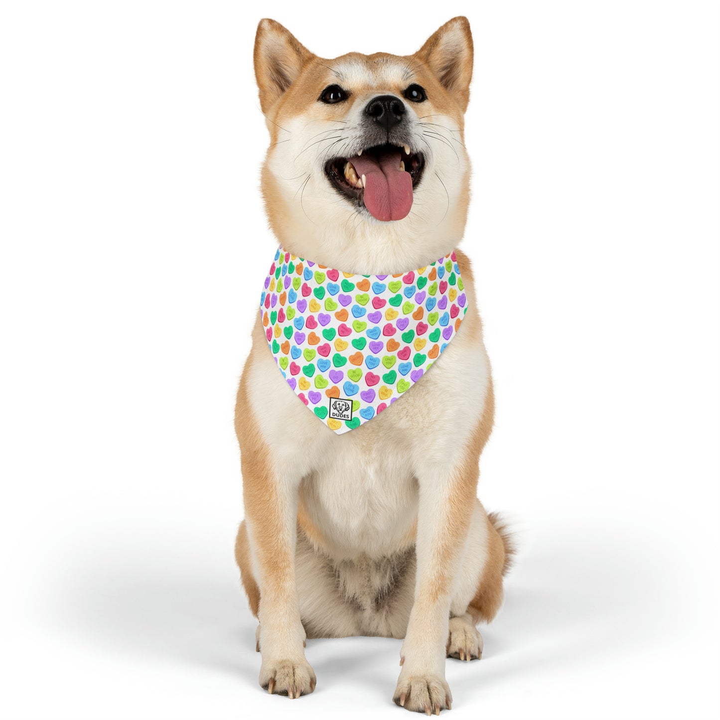 Candy Hearts | Doggy Bandana