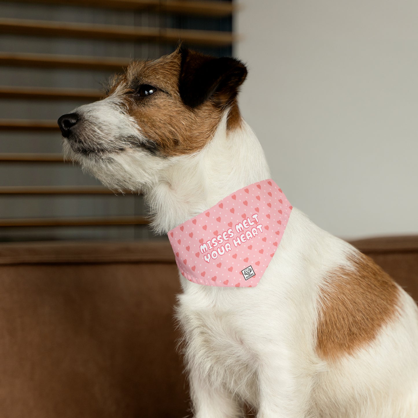 Misses Melt Your Heart | Doggy Bandana