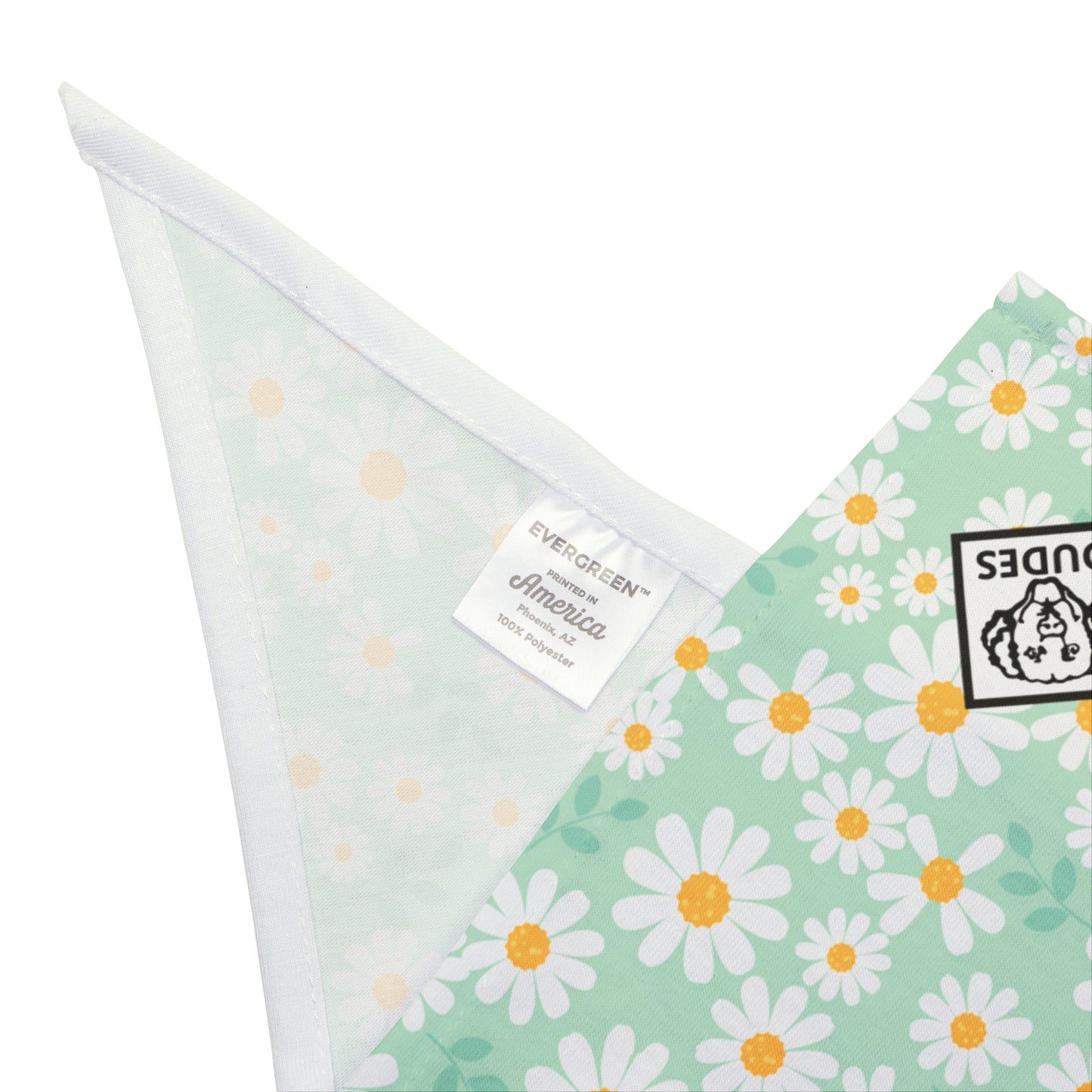 Mint Daisy | Dog Bandana
