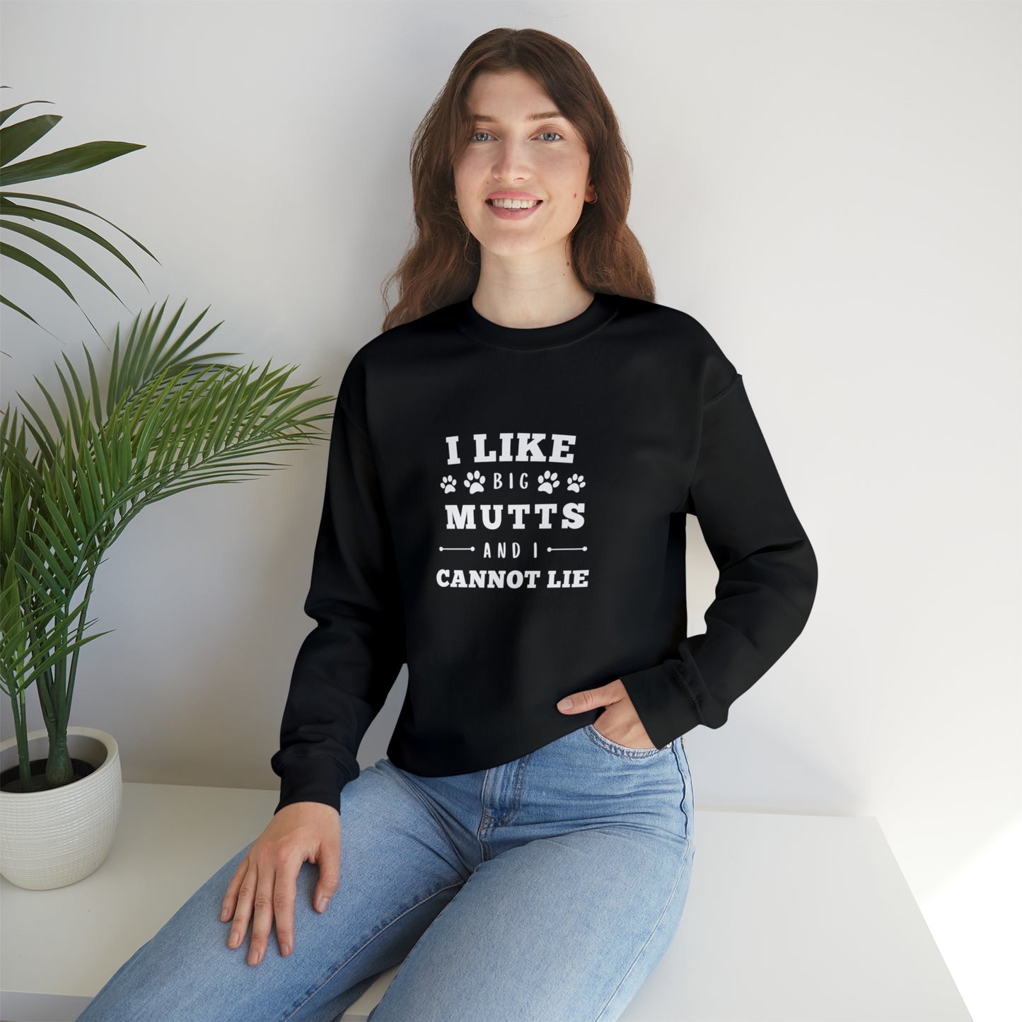I like Big Mutts | Crewneck Sweatshirt