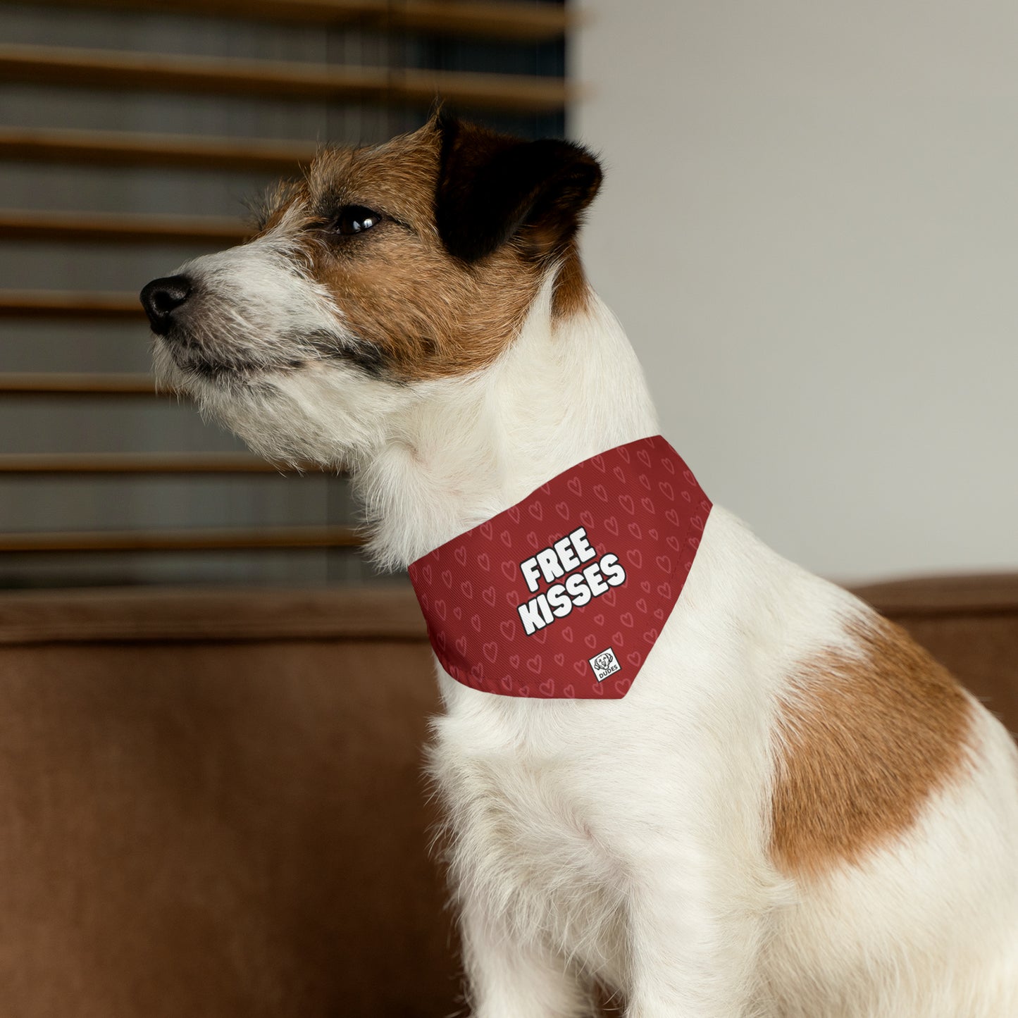 Free Kisses | Doggy Bandana