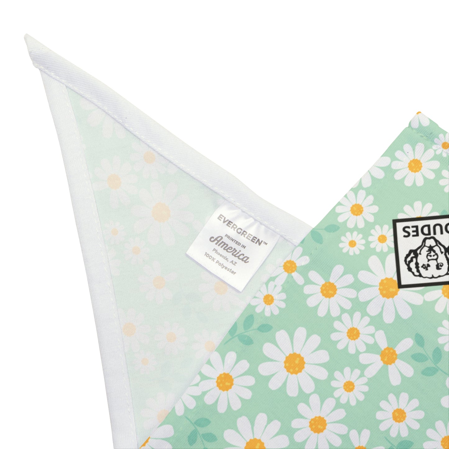 Mint Daisy | Dog Bandana