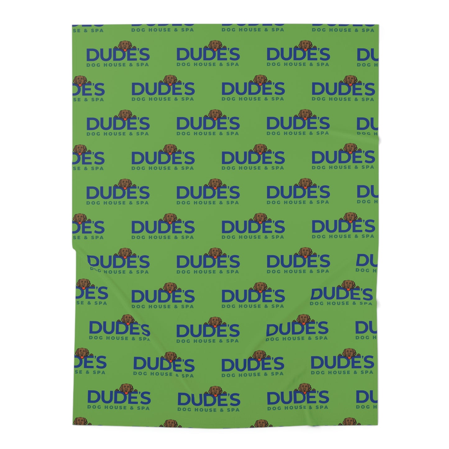 Dude's Dog Blanket | Green