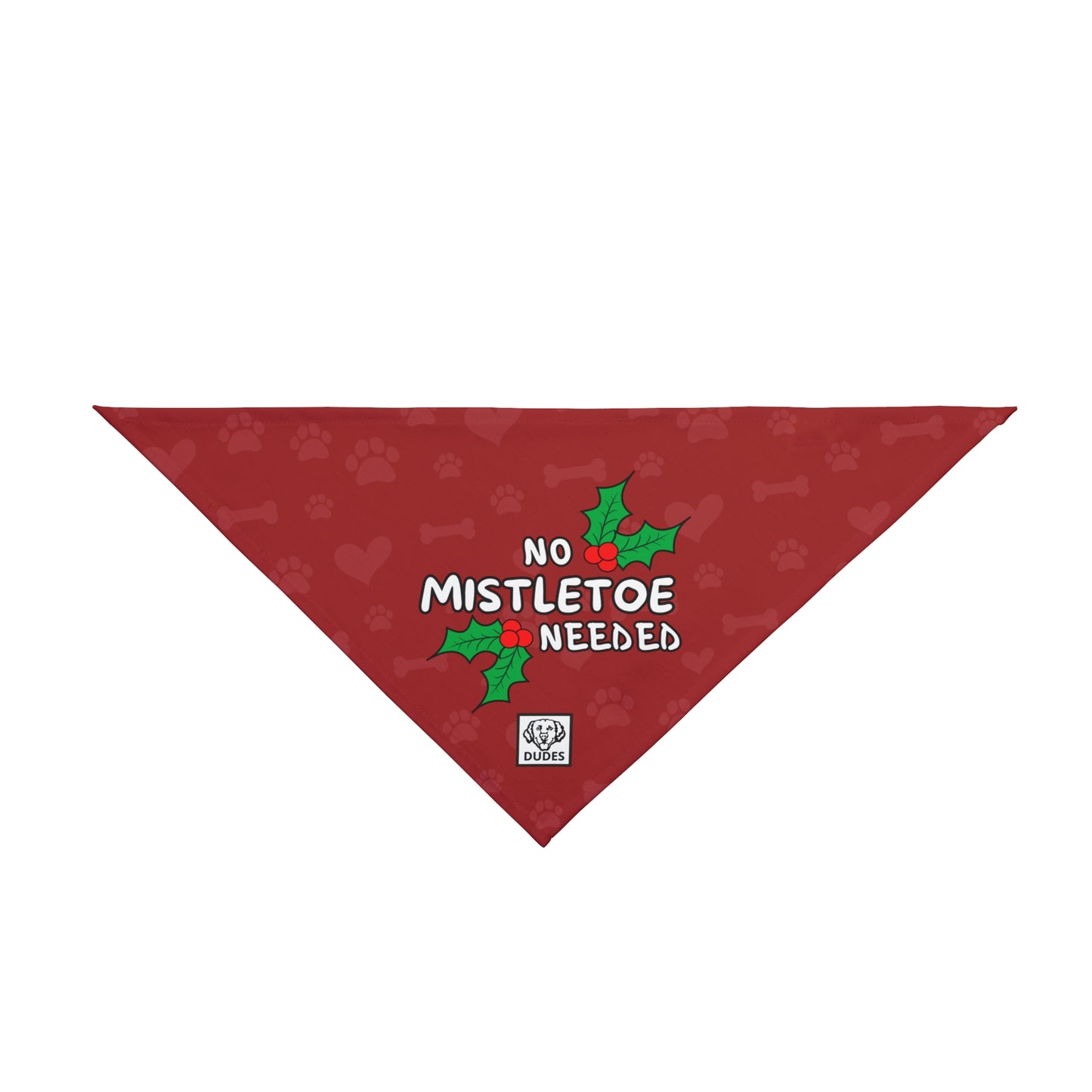 No Mistletoe Needed | Dog Bandana