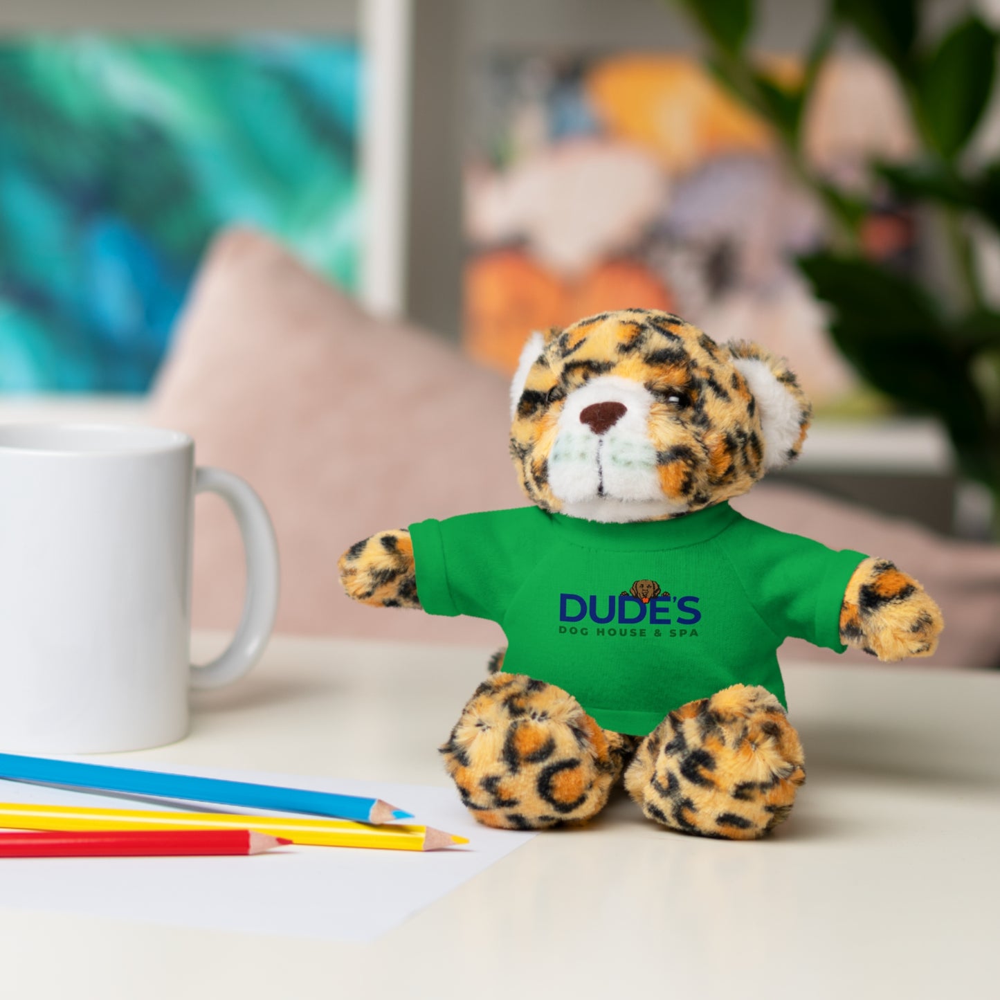 Stuffed Animals with Dude's Tee