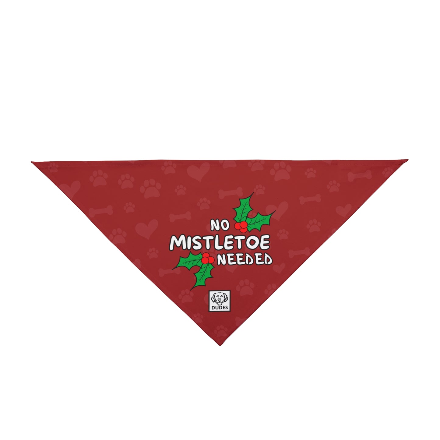 No Mistletoe Needed | Dog Bandana