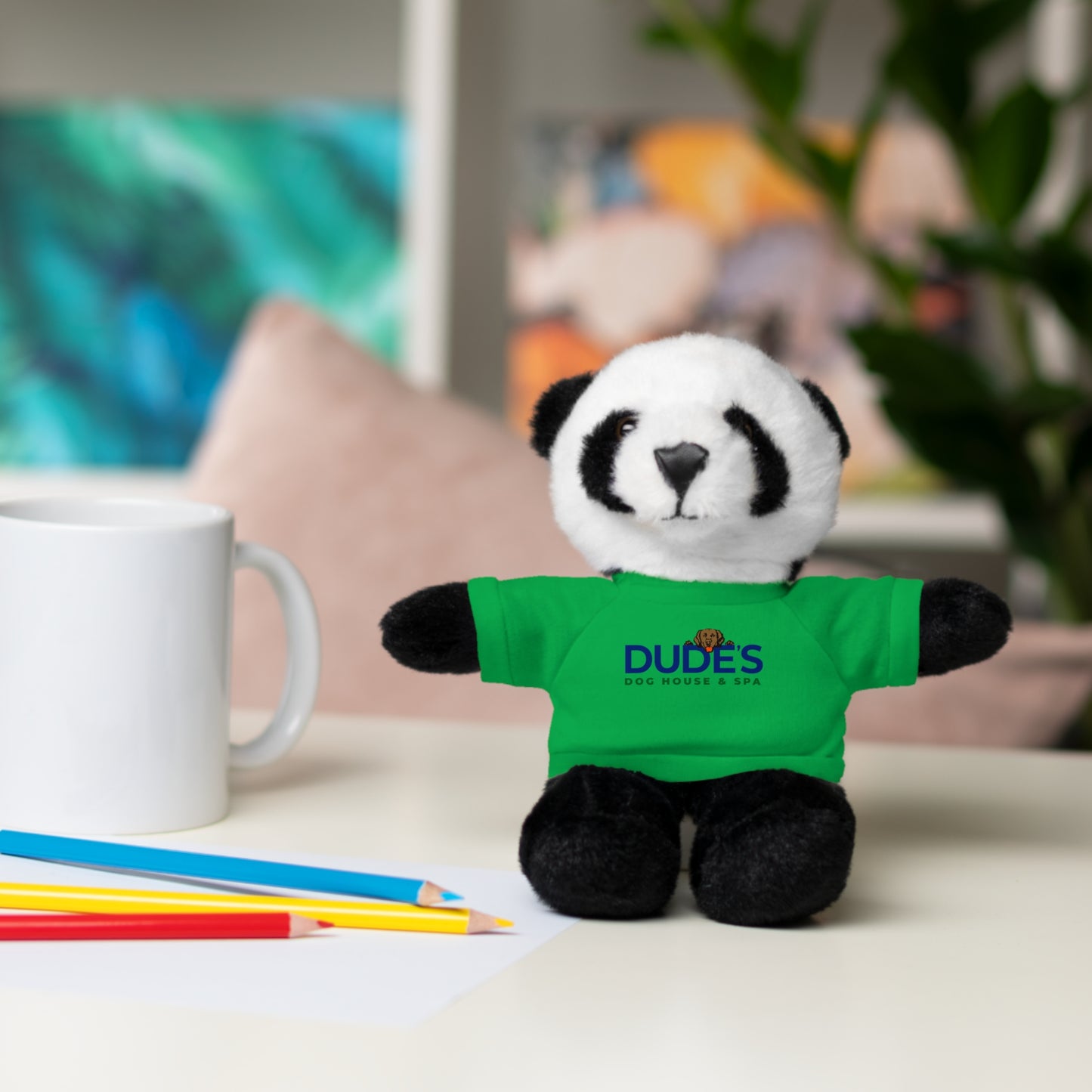 Stuffed Animals with Dude's Tee