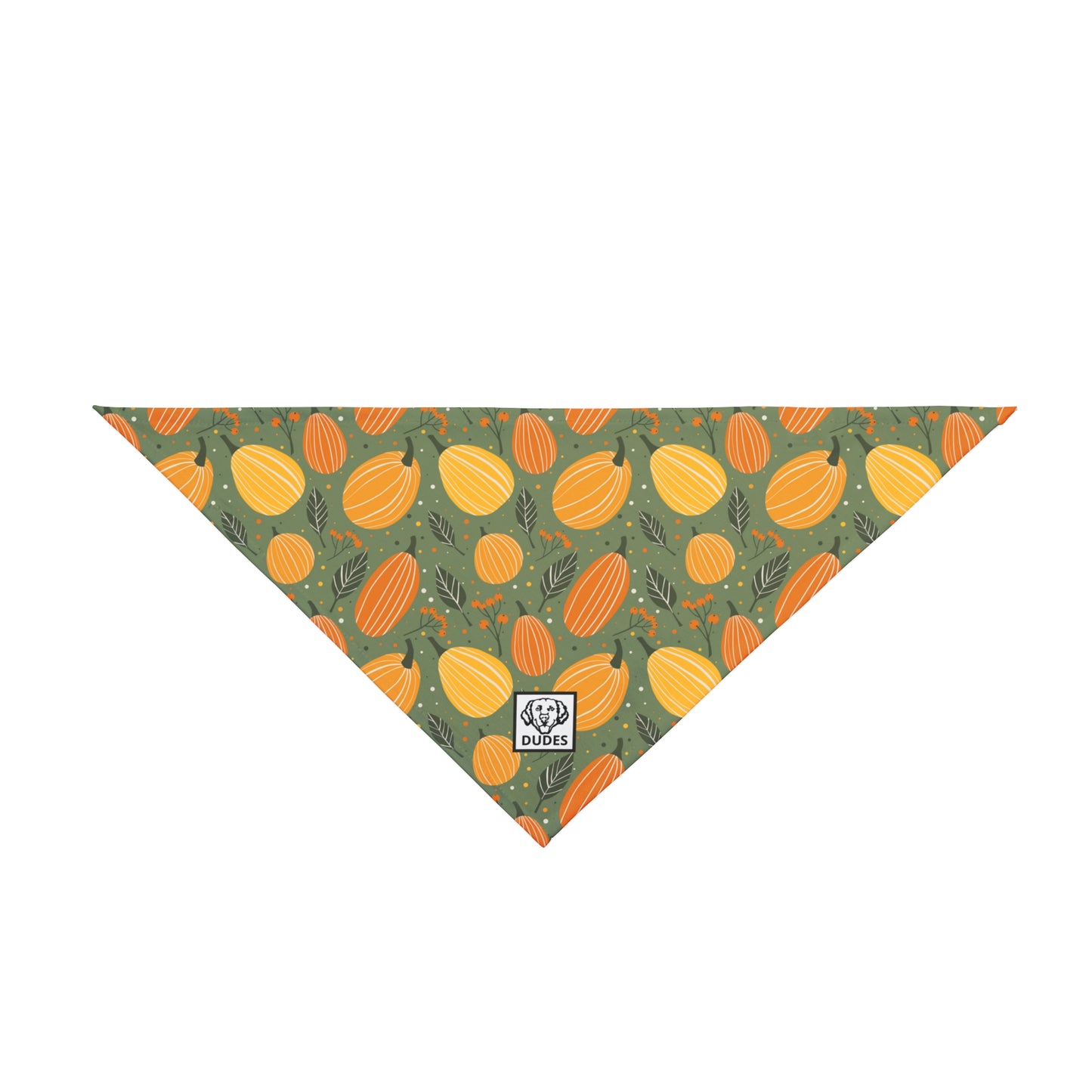 Green Pumpkins | Doggy Bandanas