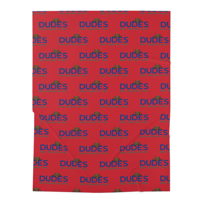 Dude's Dog Blanket | Red